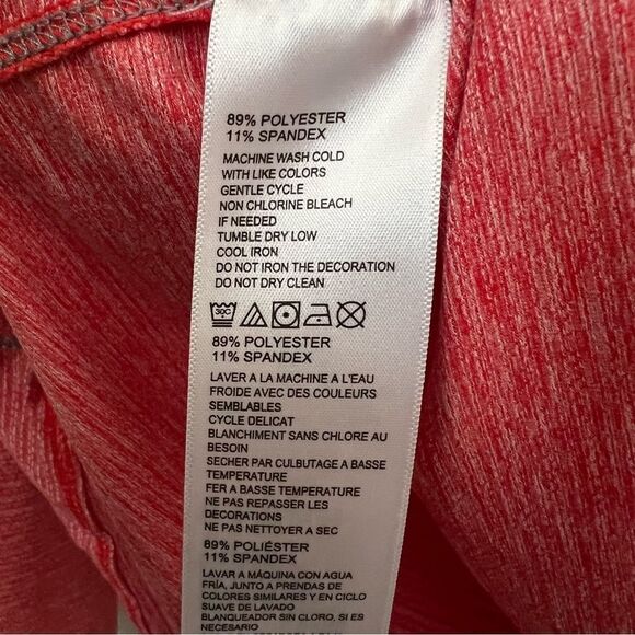 Tommy Bahama Island Zone Top 1/4 Zip Mens Size Large Red Performance Activewear - Picture 5 of 7